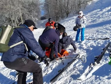 Χιονοδρομικό Κέντρο Πηλίου: Δύο τραυματίες από πτώση της ώρα του σκι